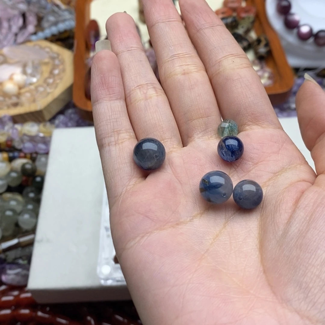 那***山玛瑙/玉髓未镶嵌珠宝半成品5个C16