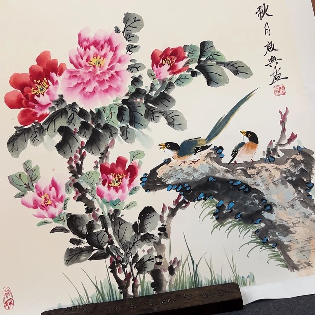 国画书法作品欣赏。。