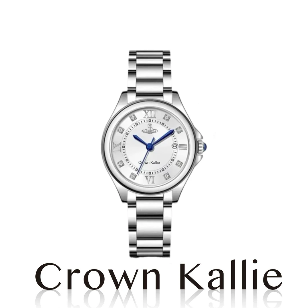 Crown Kallie-西太联名款经典系列蓝针气球全自动女士腕表ck8150