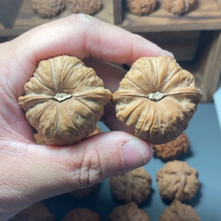 把件文玩核桃43尺寸南瓜墩