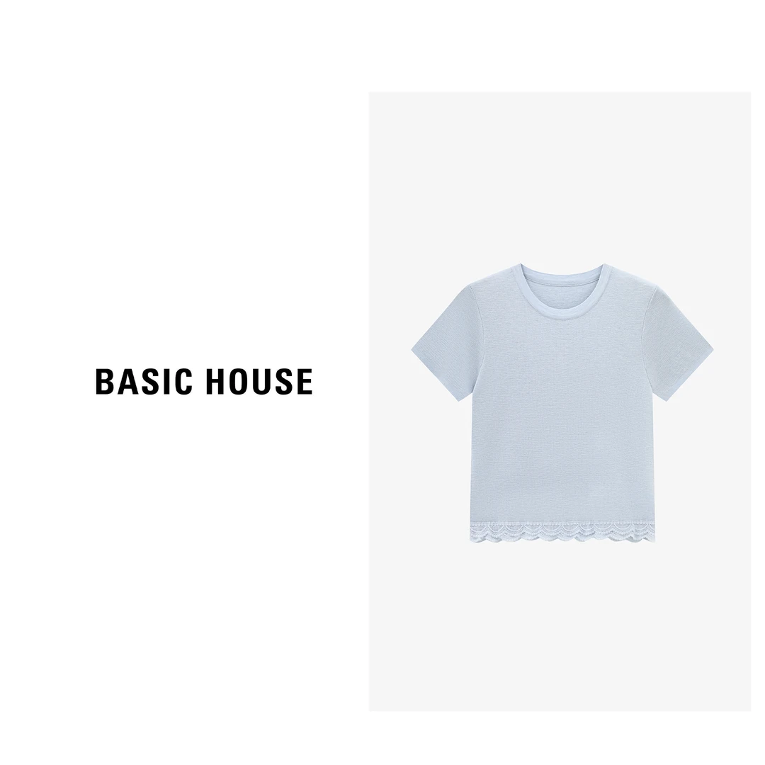 Basic House/百家好时尚百搭休闲女士宽松针织衫-B0625B5M592