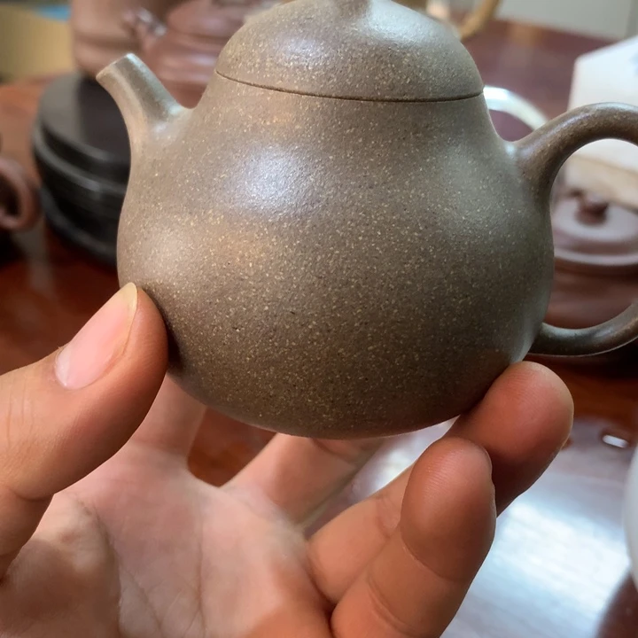 大***川紫砂茶盘紫砂茄瓜鼓