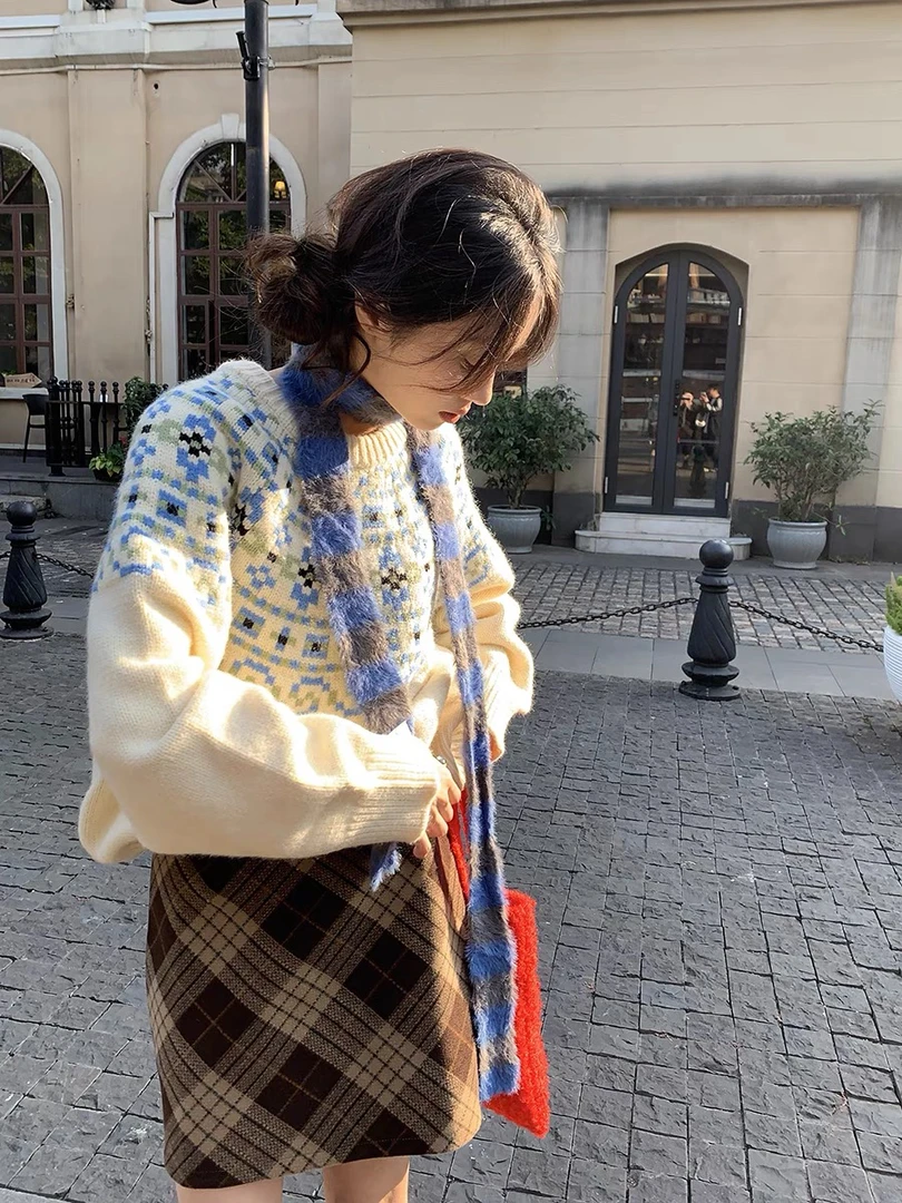 6503 韩系简约百搭毛衣