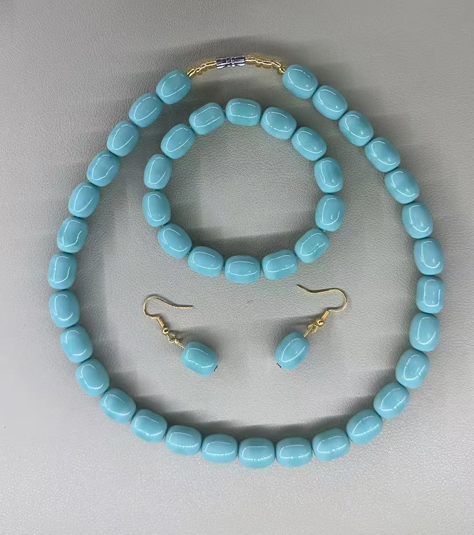 【思思甄选】正品-涅槃珠套装10mm项链＋手串＋耳坠