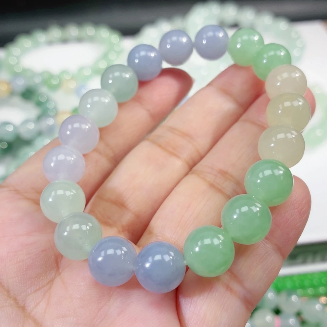 翡翠未镶嵌手链翡翠