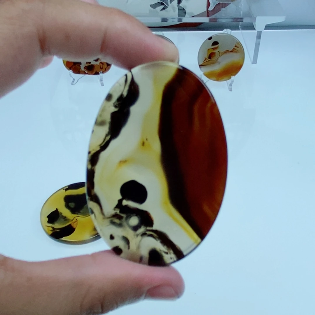 玛瑙/玉髓未镶嵌珠宝半成品