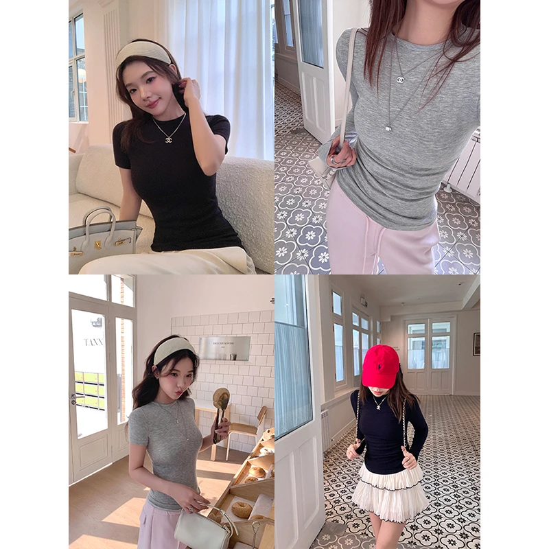 纸片人精髓！柔软暖感升级 无缝羊毛打底衣