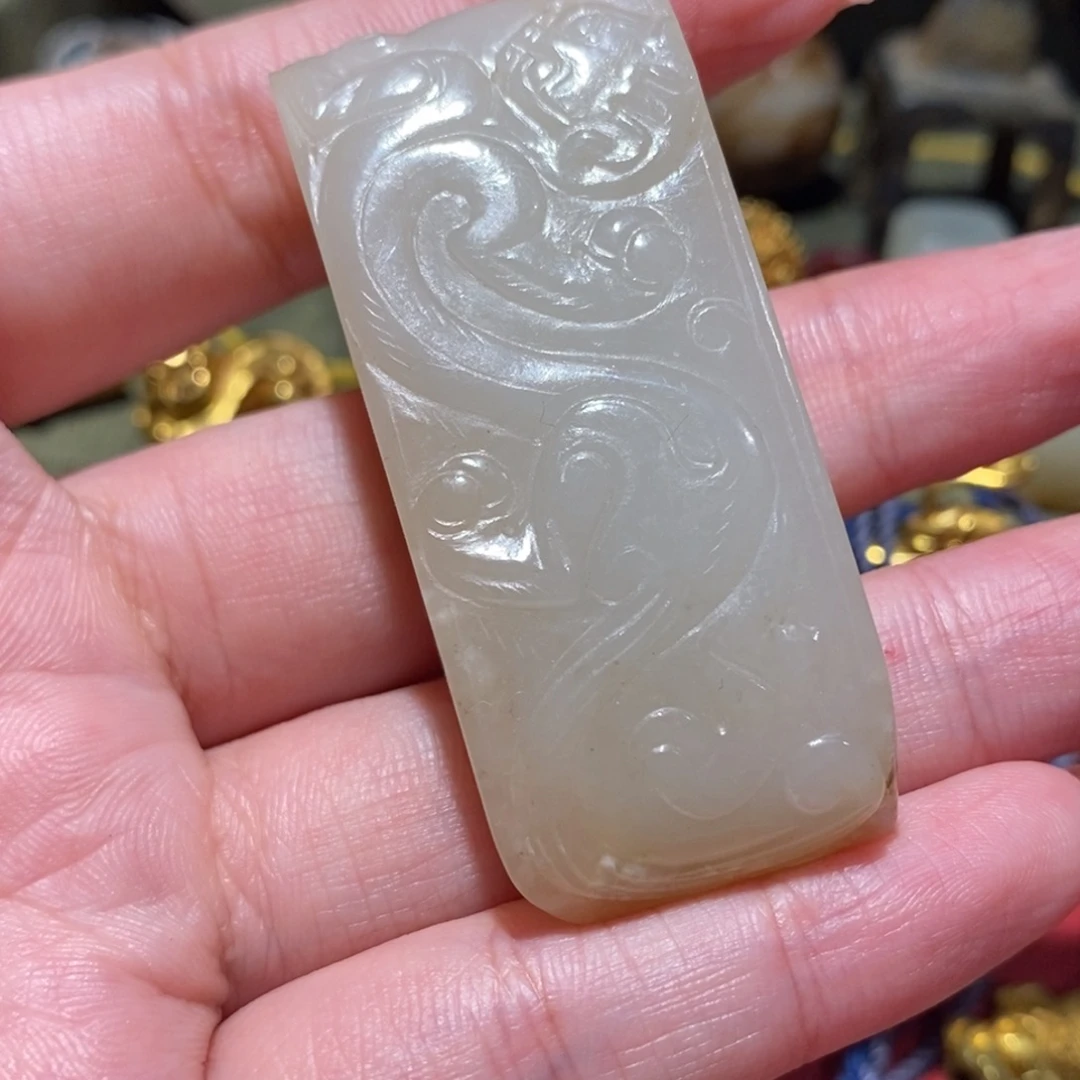 爱***者未镶嵌和田玉挂件