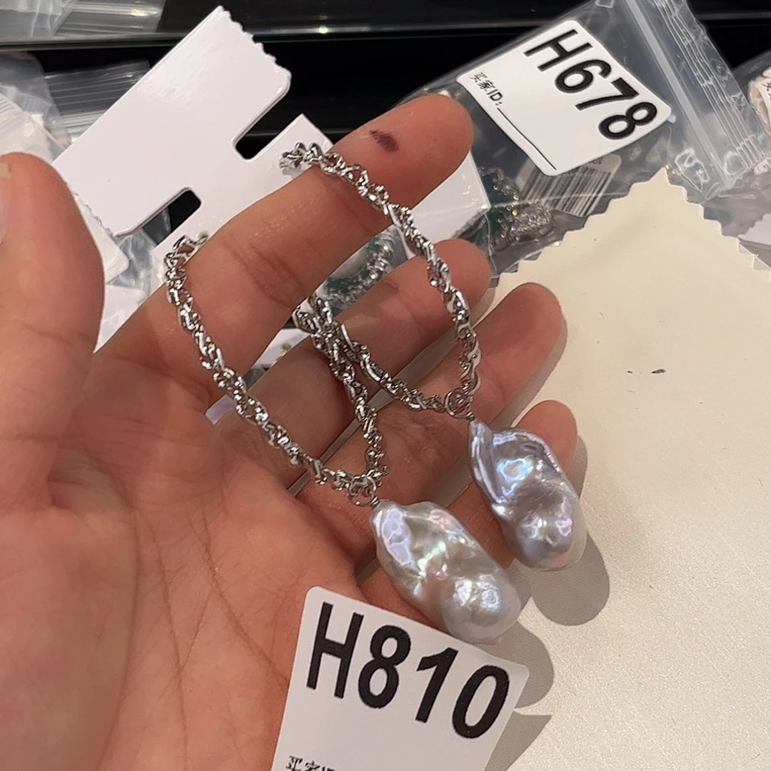耳饰淡水珍珠合金