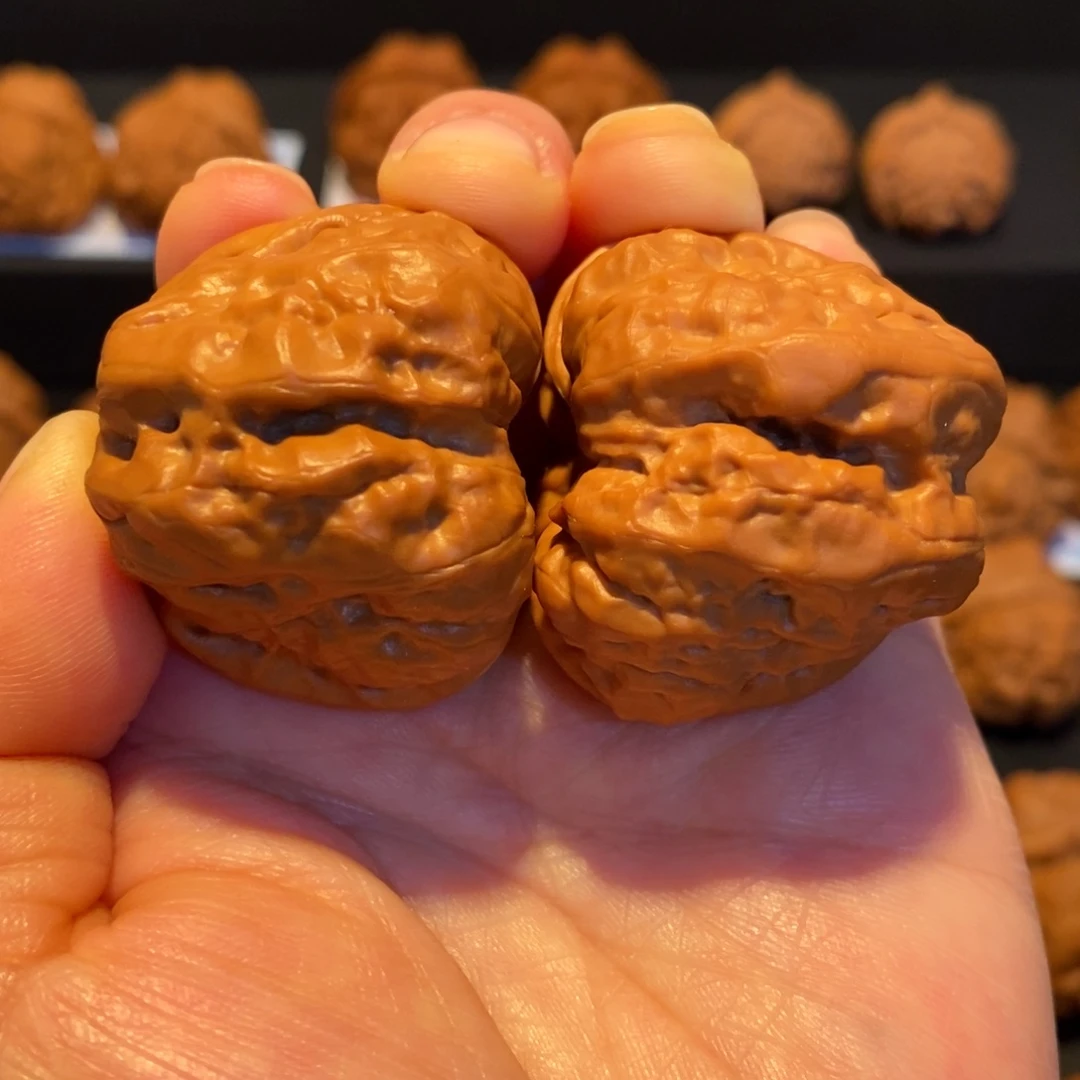 文玩核桃把件蛤蟆头