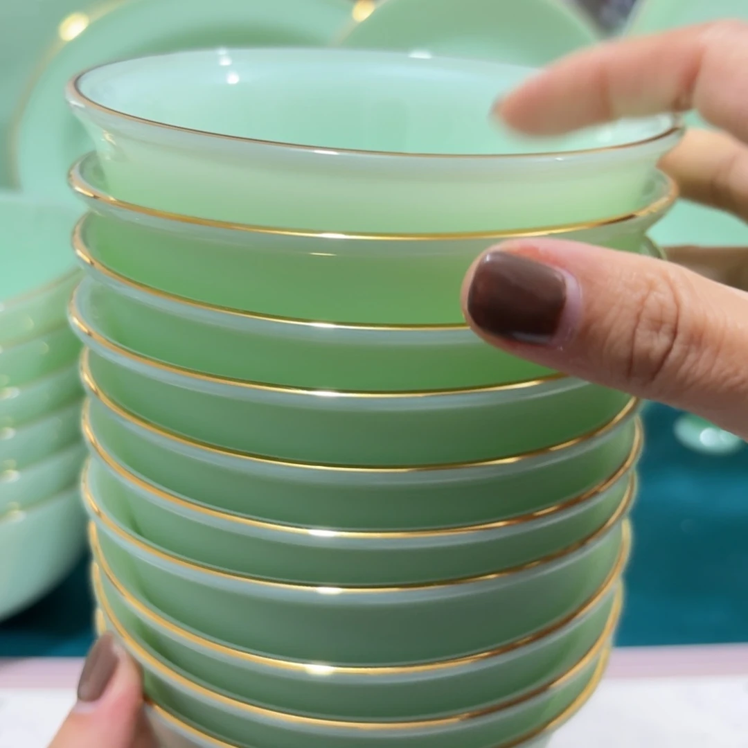 瓷景德镇陶瓷4.5寸10个