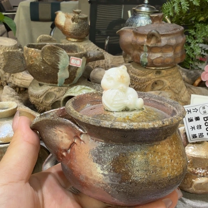 摆件柴烧福利心哦地方