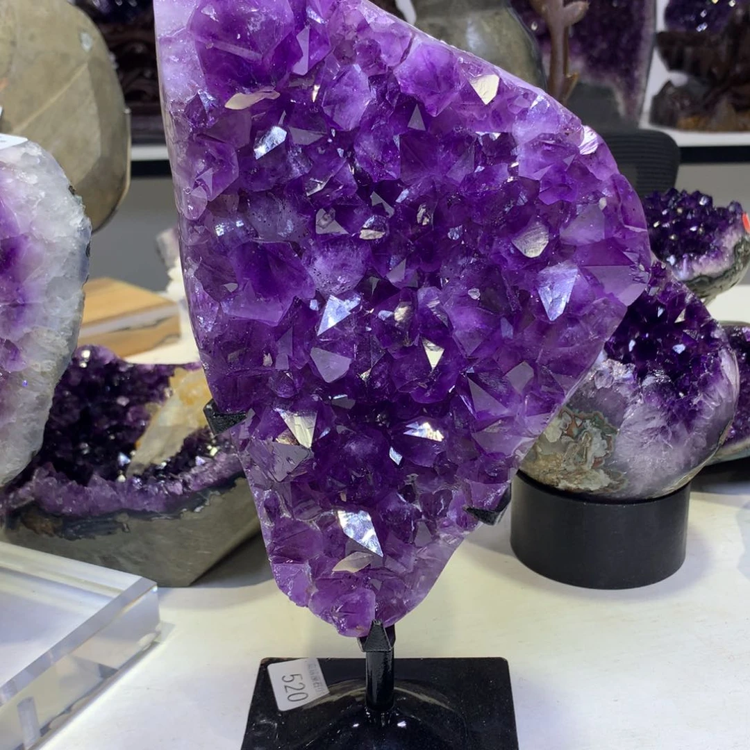 未镶嵌大型摆件（非配饰）紫晶紫晶