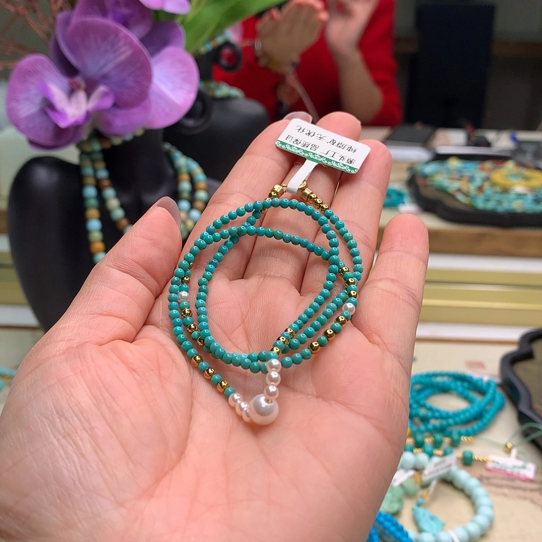 绿松石未镶嵌配饰