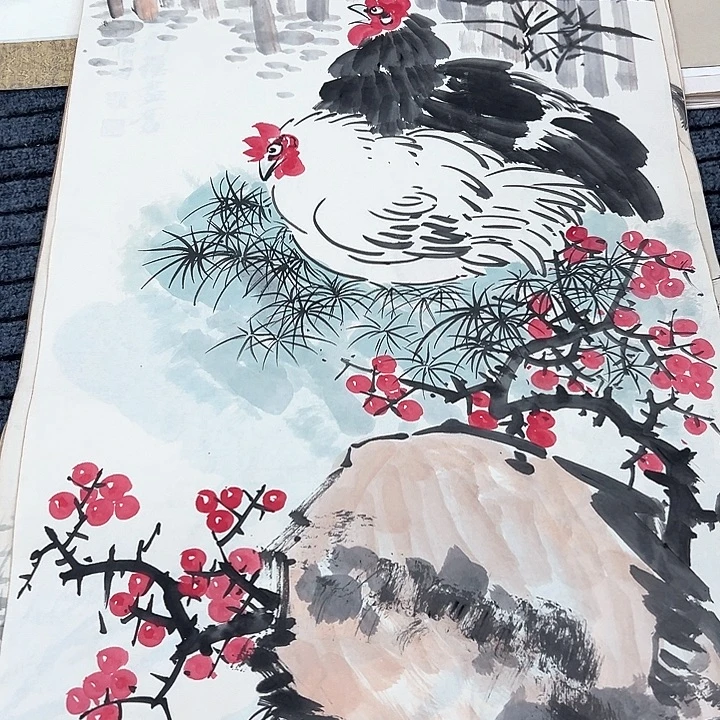 玉***缘客厅书房装饰挂画