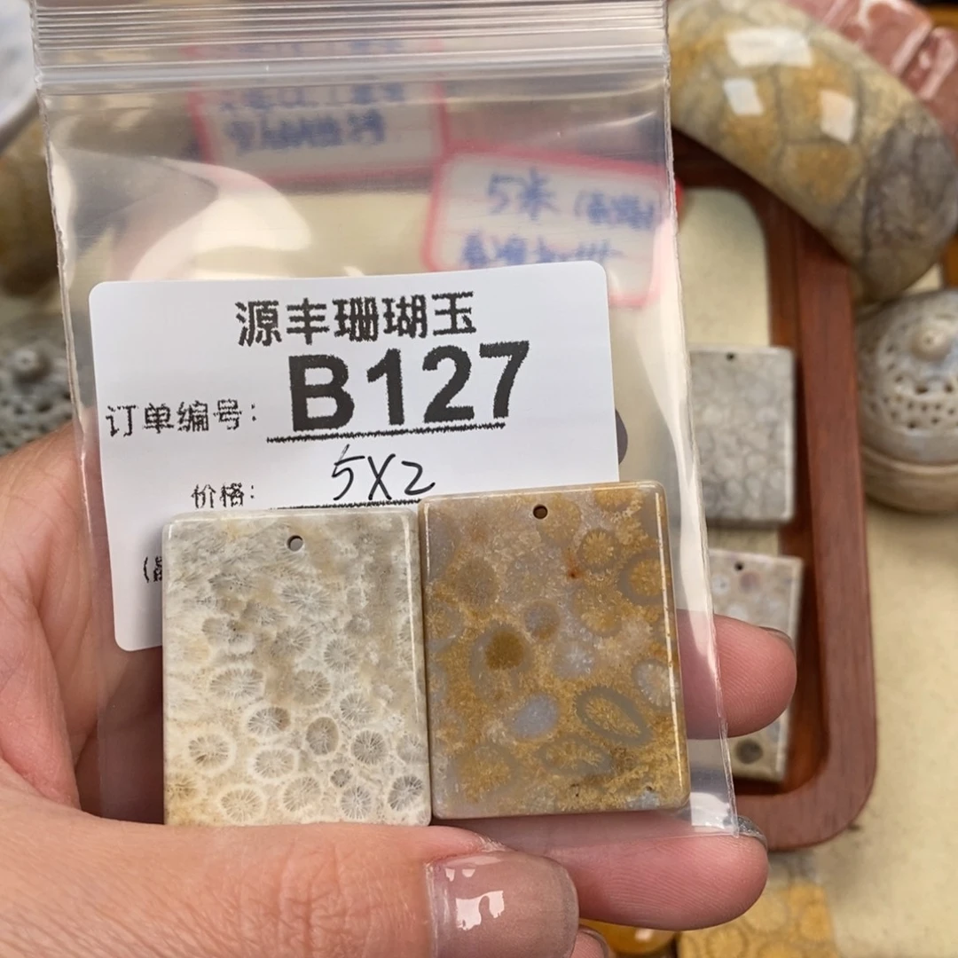 硅化玉颈饰未镶嵌白**龙