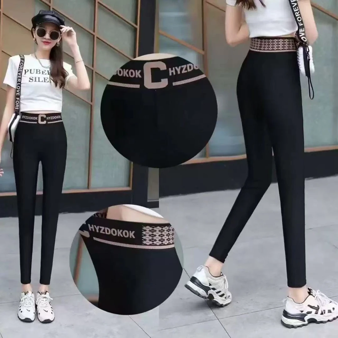 “暴冰裤”高腰自带凉感冰丝网格防SH打底裤空调裤