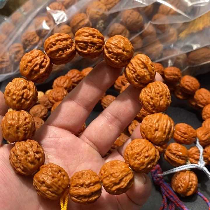 核桃核桃粗筋手串