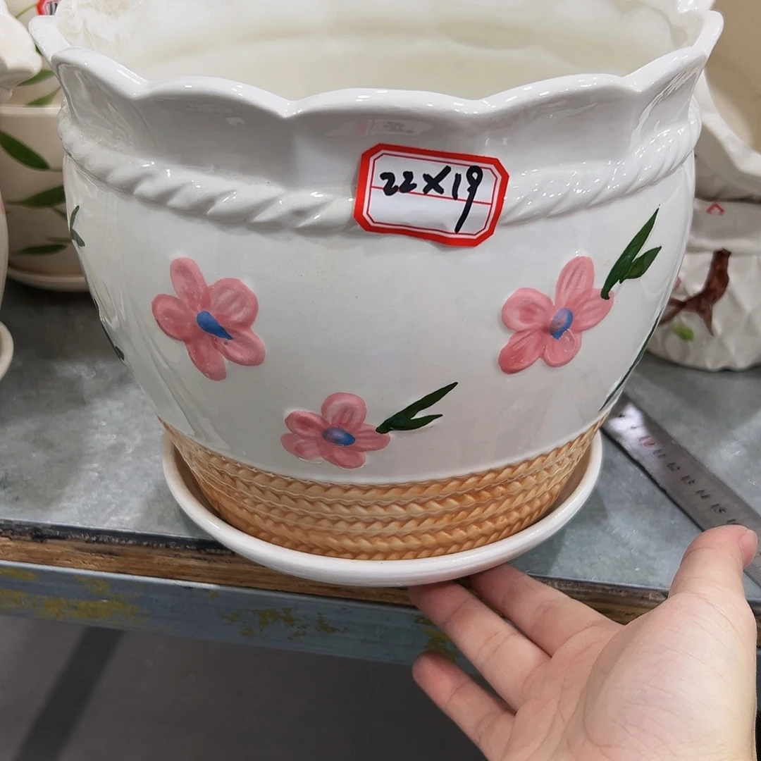 绿植多肉陶瓷花盆