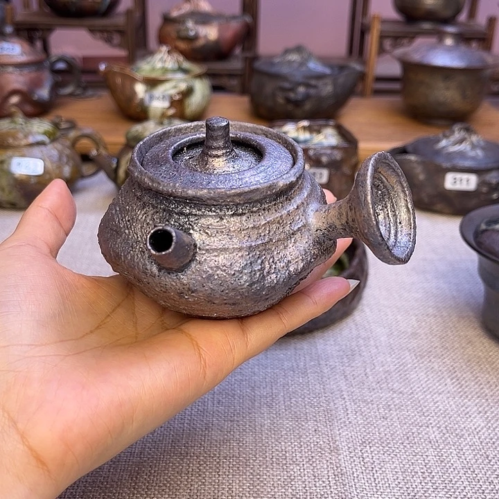 一***兮裸柴烧手工陶瓷茶器
