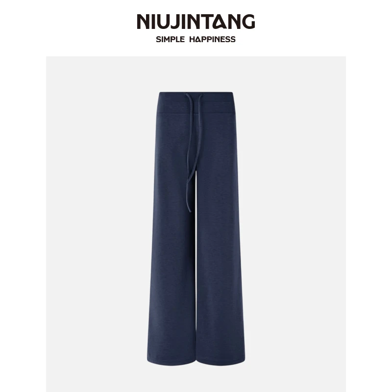 【NJT】2025夏新款简约百搭修身显瘦时尚宽松（含雅塞尔）长裤HAW747