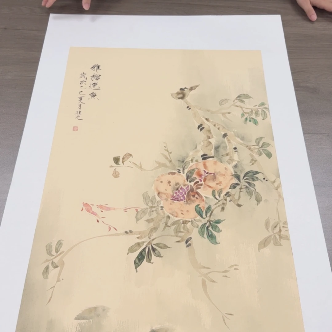 国画手绘国画作品