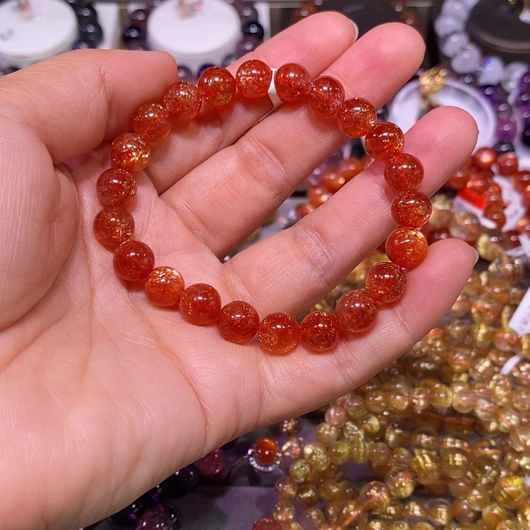 未镶嵌手链日光石o****e金太阳8