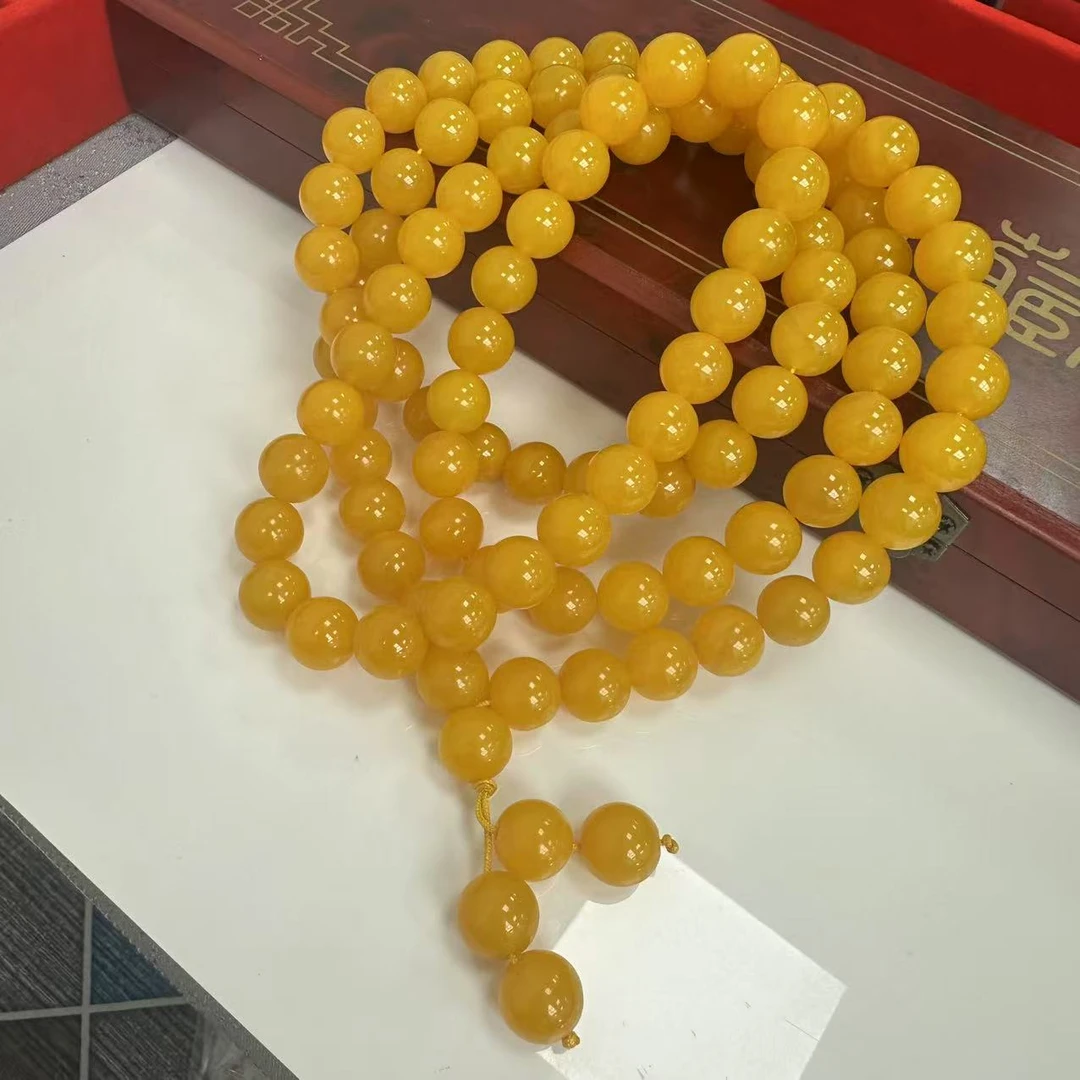 294-玛瑙 卡1.4mm玄黄帝珠108珠（多样性发货发一个）