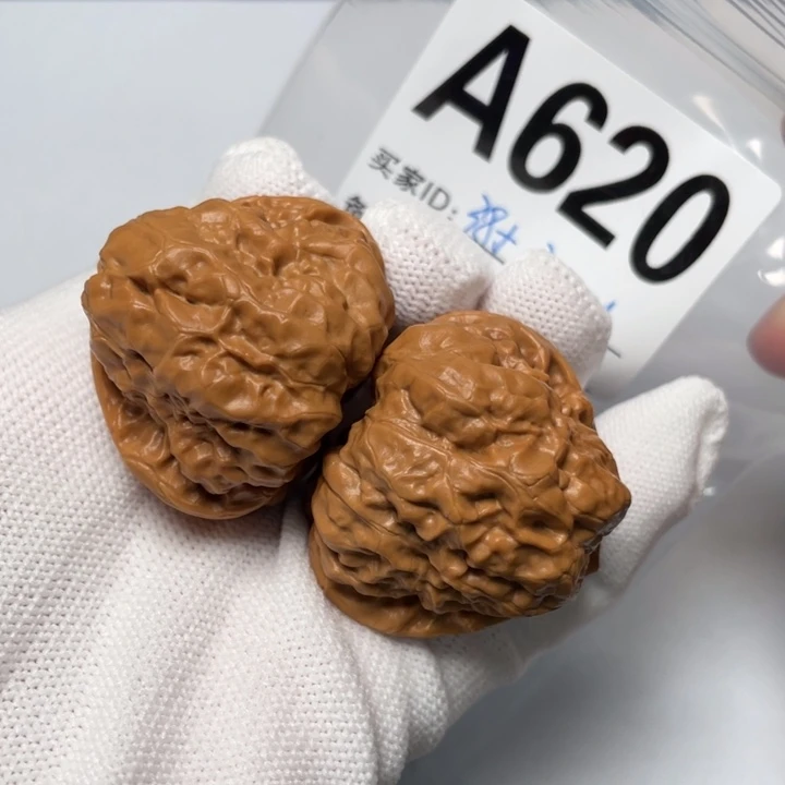 文玩核桃把件38+三角蛙