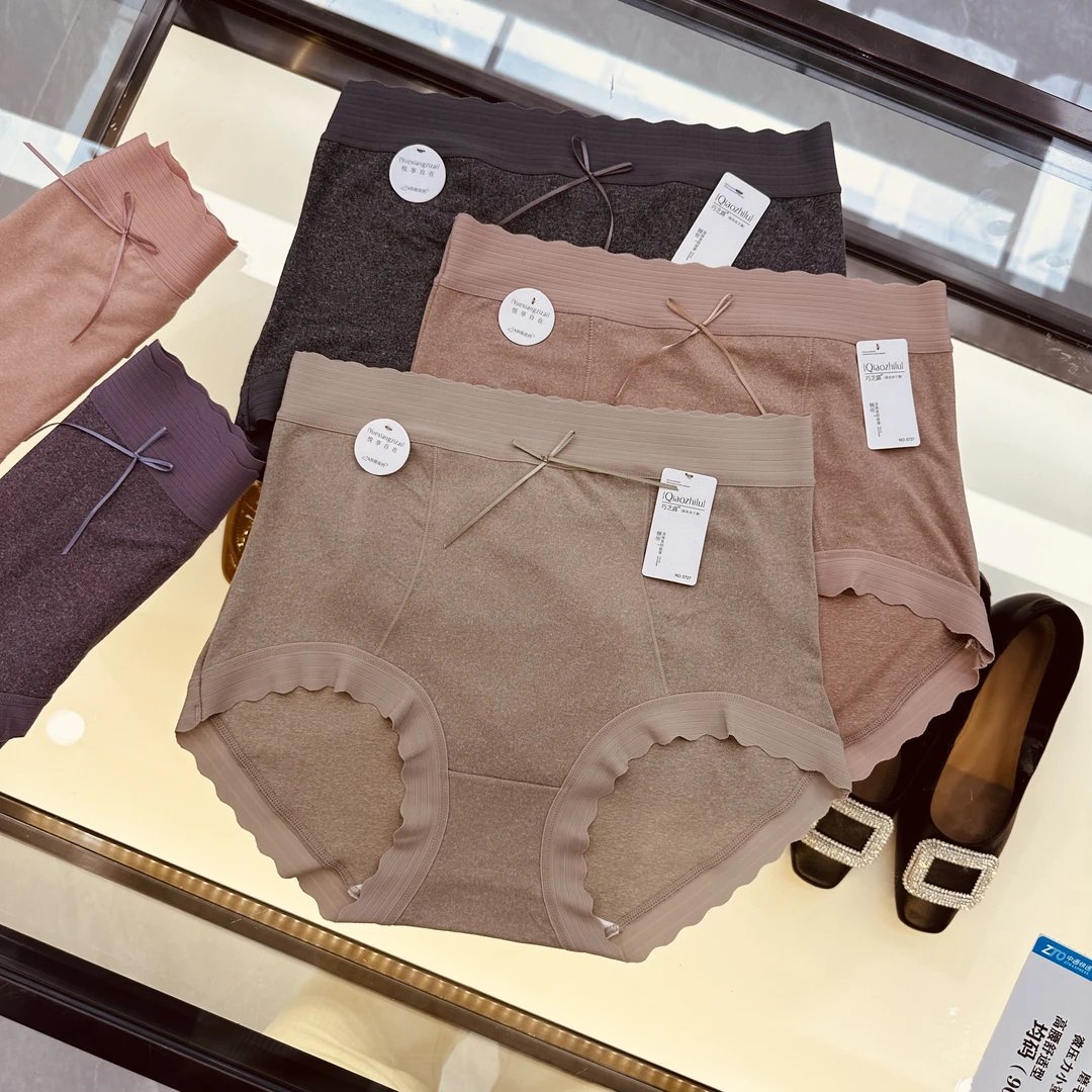5727（90-150）新款女士舒适透气简约内裤高弹三角裤短裤