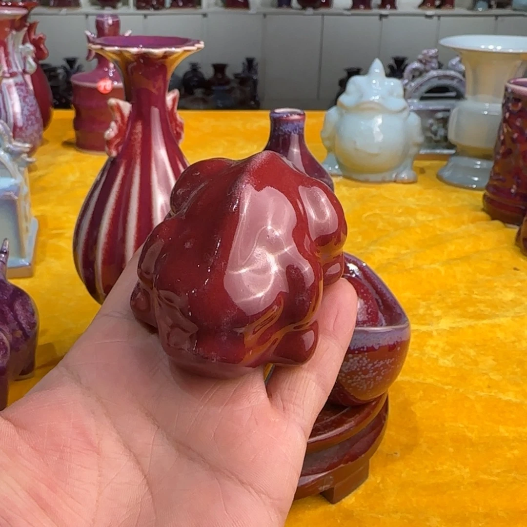 摆件陶郑家钧瓷摆件