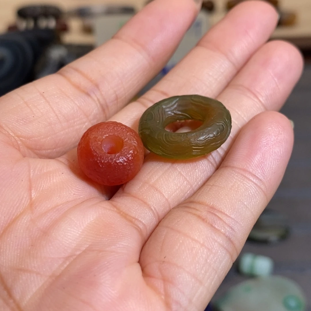 名***失玛瑙/玉髓手链未镶嵌