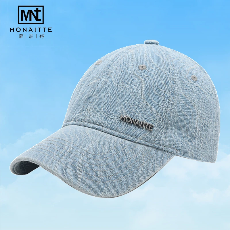 2025帽子男秋冬新款牛仔时尚遮阳棒球帽户外运动防晒四季帽女潮