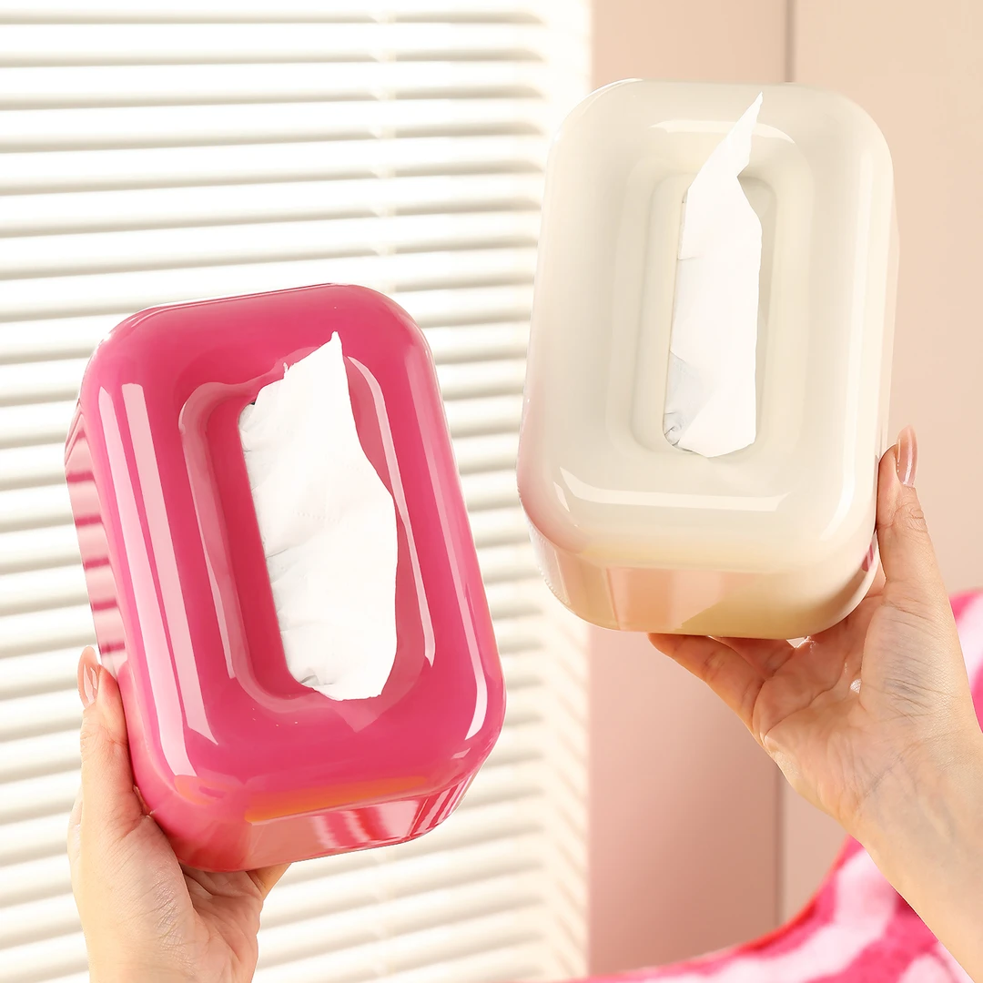 多巴胺纸巾盒客厅轻奢高档抽纸盒高级感家用茶几摆件餐巾纸盒