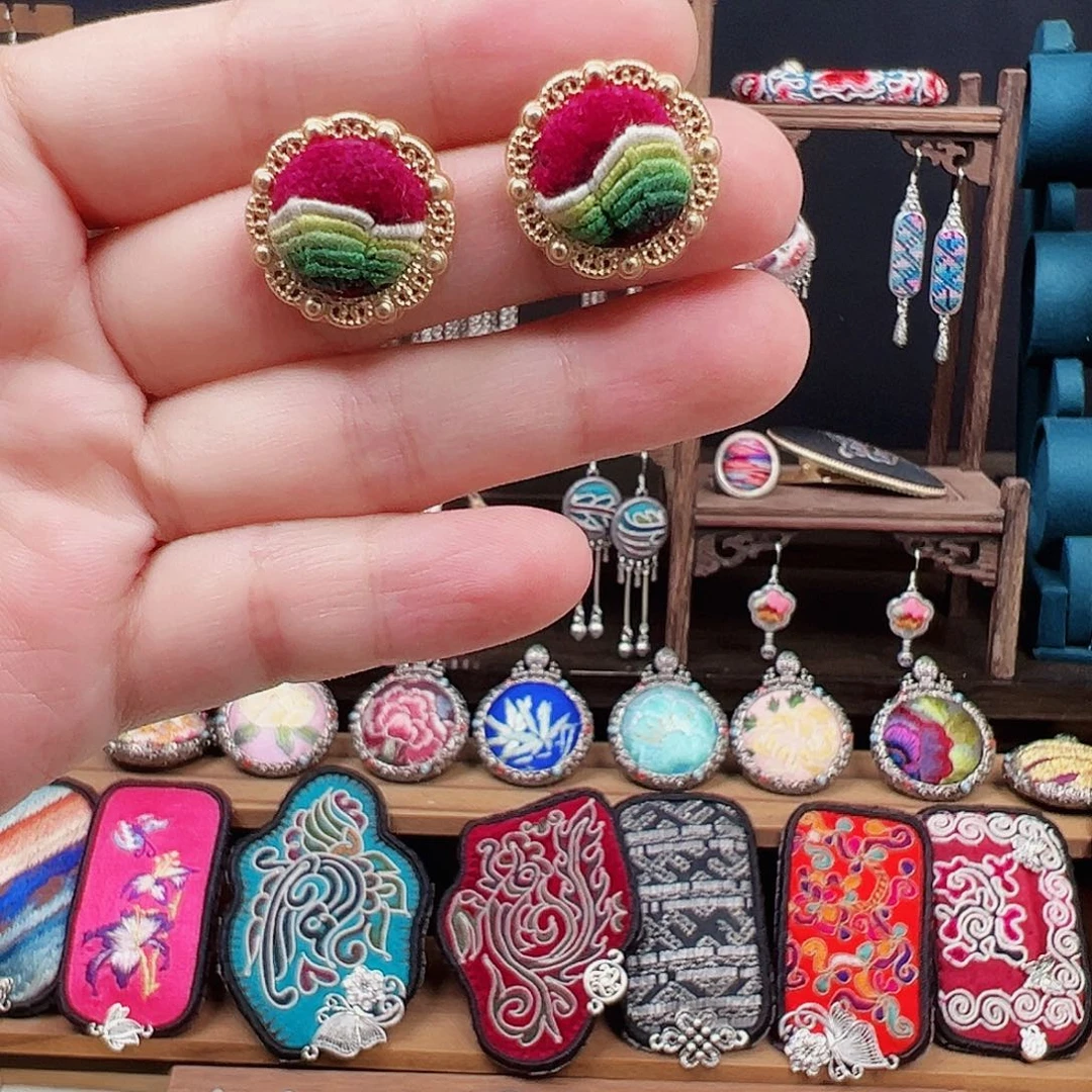 刺绣手工刺绣工艺品