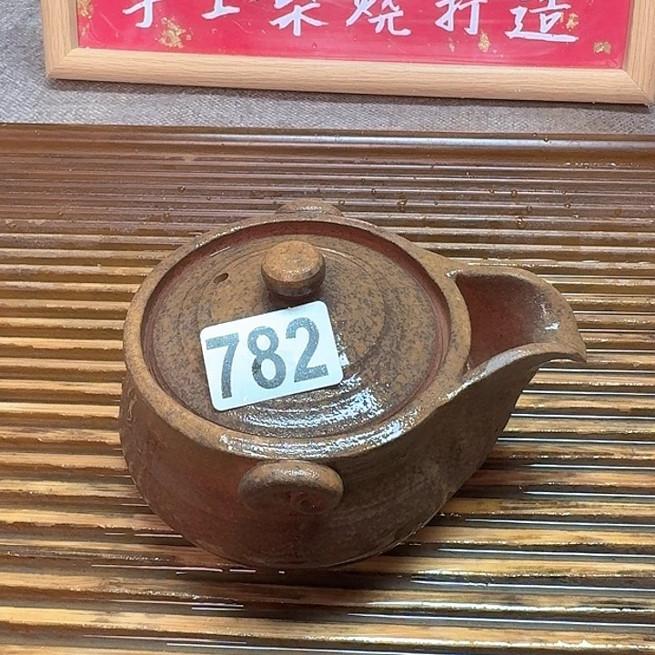 纯手工制作粗陶茶具