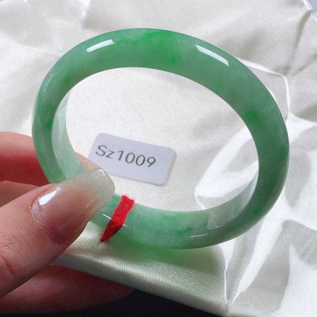 未镶嵌手镯（贵妃镯）翡翠天然翡翠手镯sz1009