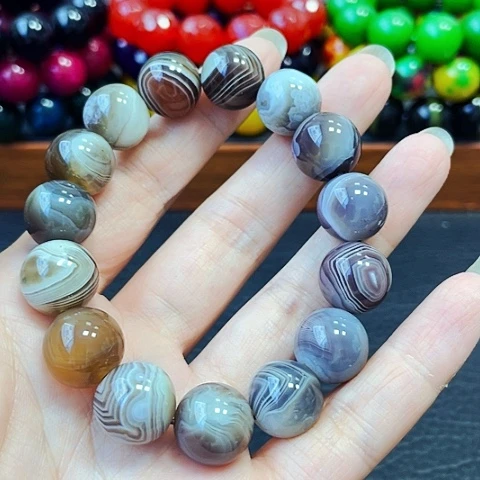 手饰玛瑙未镶嵌波斯湾盐源14