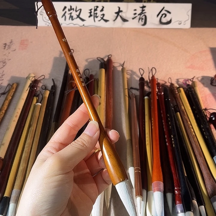晴川 出锋4.5口径1.2兼毫 木杆