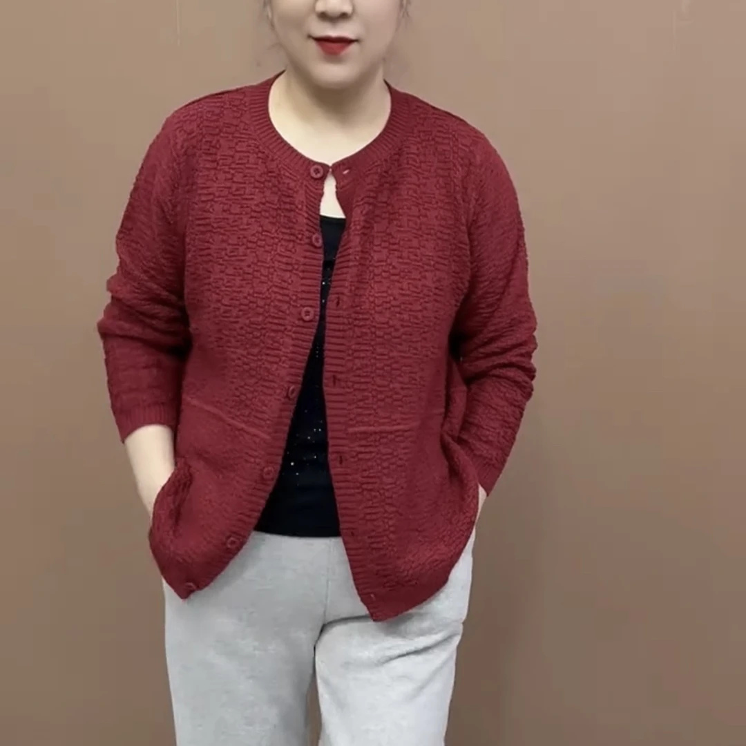 秋季长袖常规不起球短款毛针织衫时尚春秋百搭女装