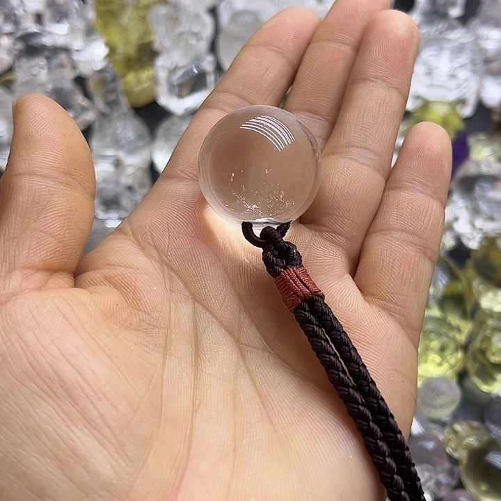 水晶摆件未镶嵌吊坠