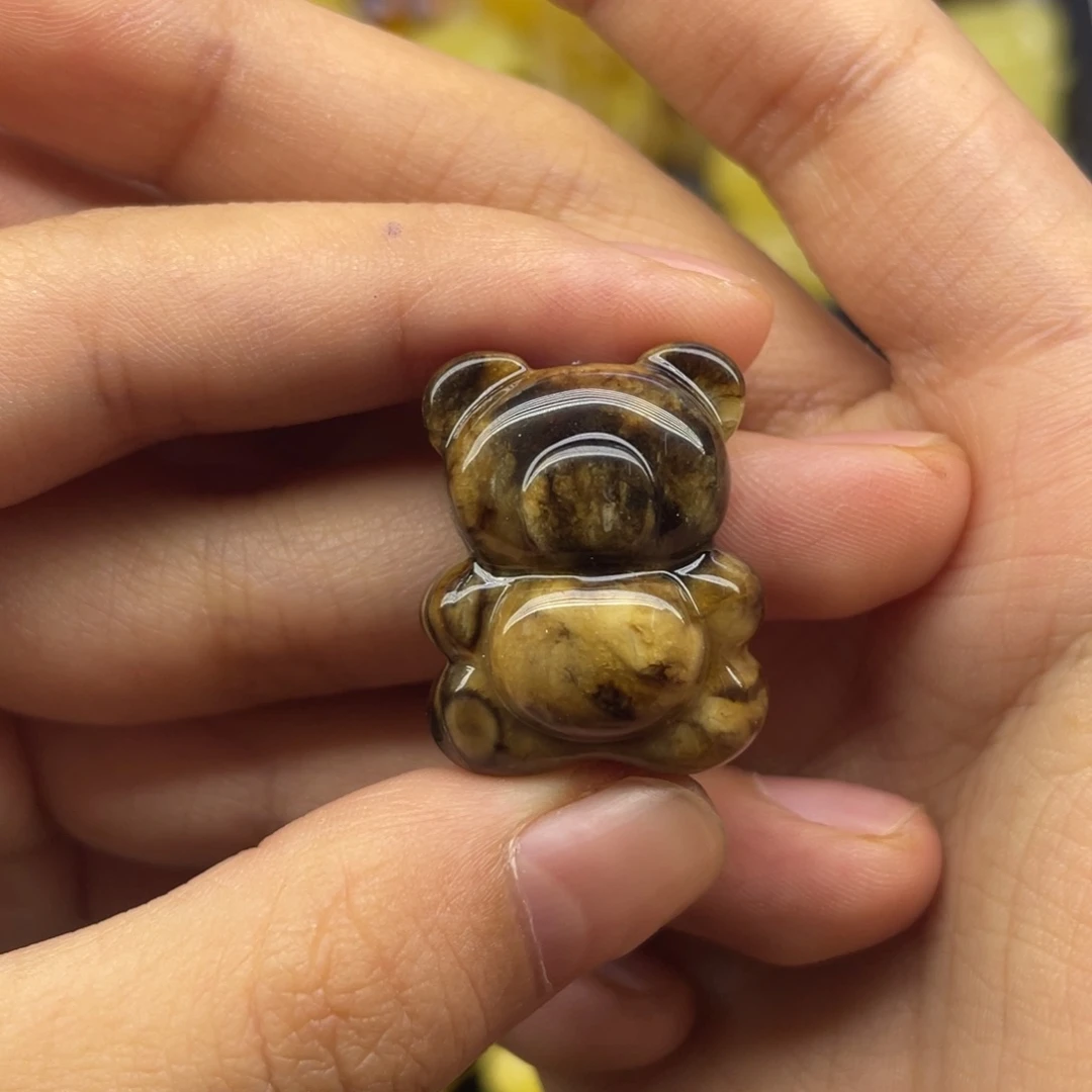 琥珀未镶嵌裸石天然琥珀蜜蜡