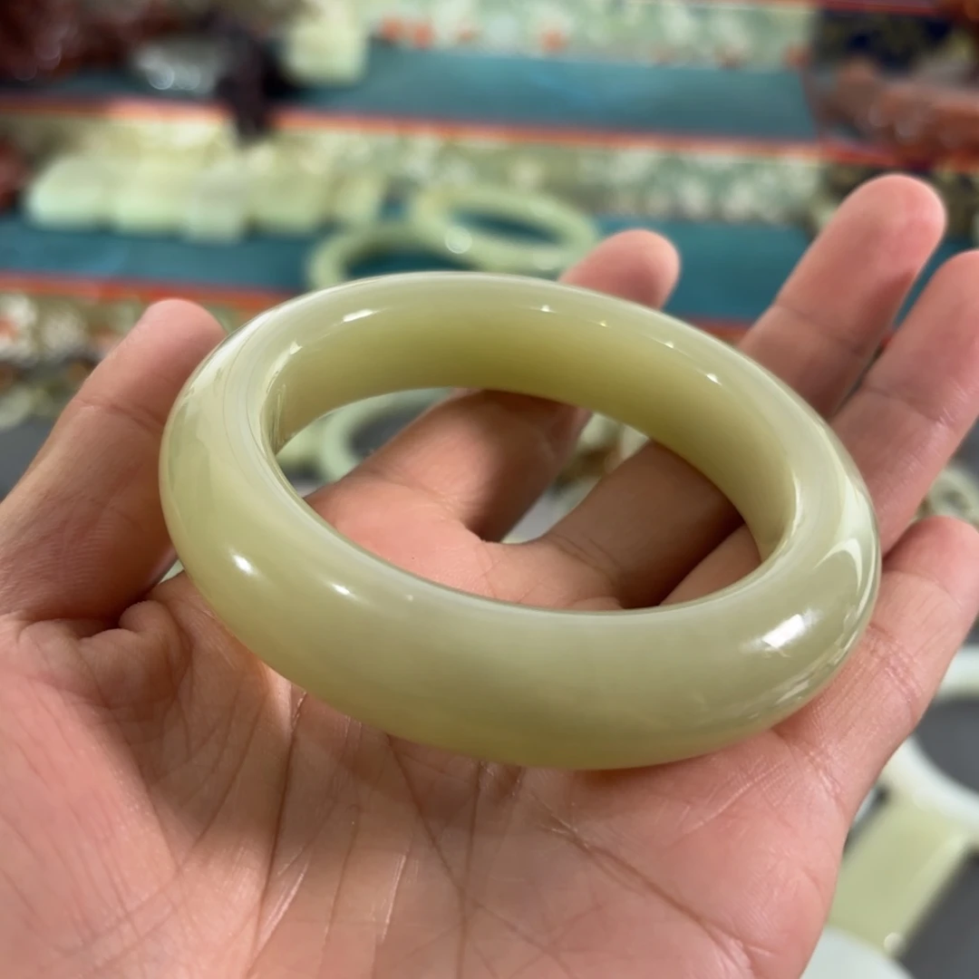 手链未镶嵌和田玉（糖玉）猫***@