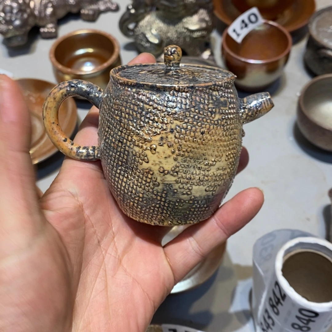 柴烧茶具陶瓷杯子