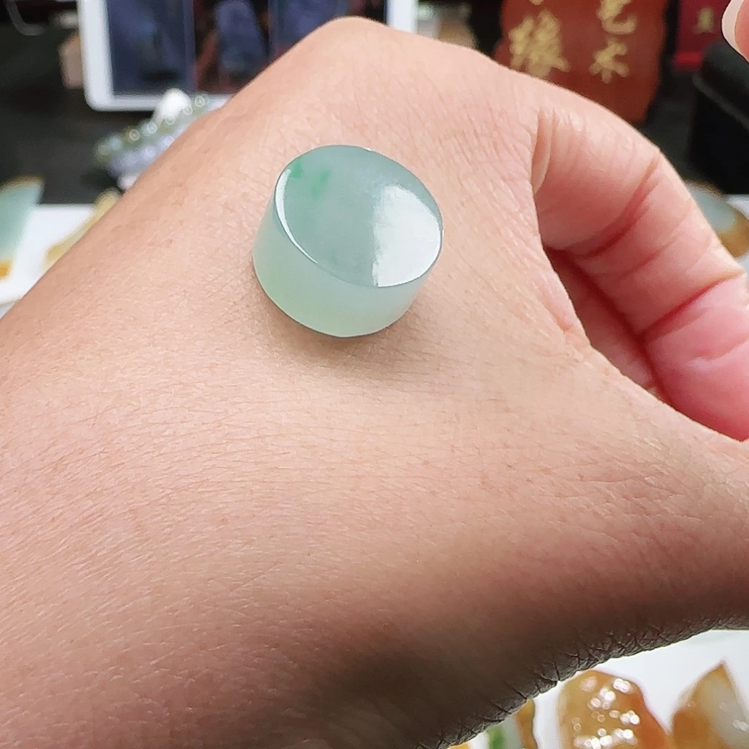 定制翡翠未镶嵌缅甸翡翠挂件