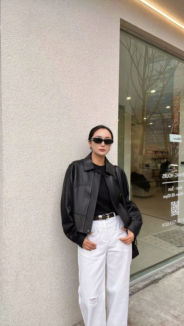 LIVELY.YAN【店铺同款】皮衣