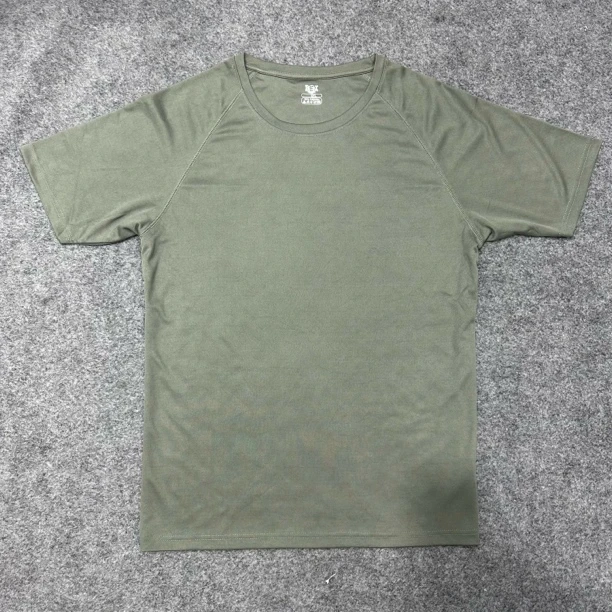 夏季速干运动网眼短袖T圆领