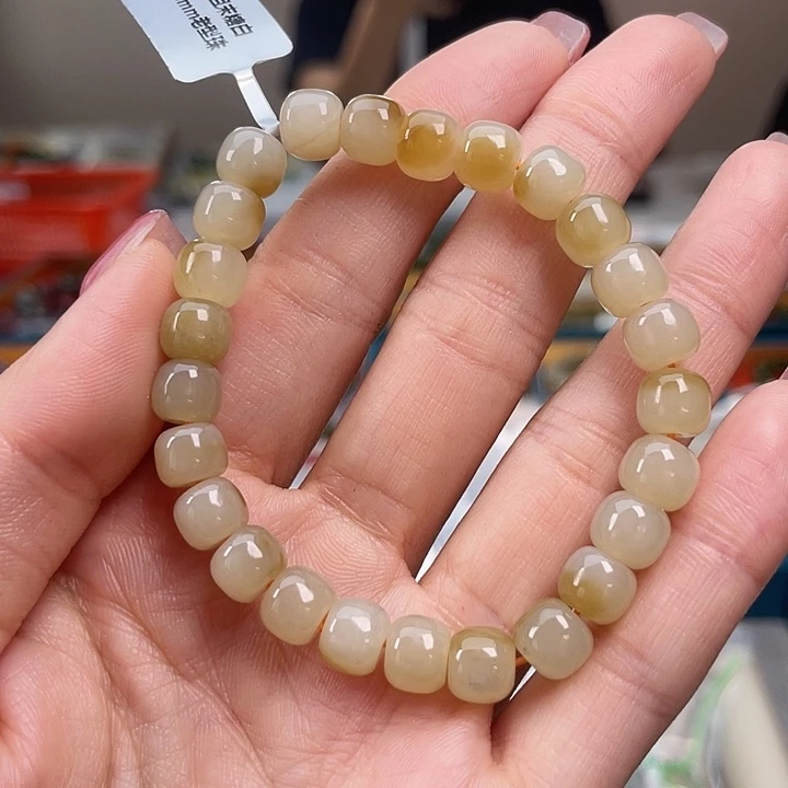 和田玉未镶嵌手串A65