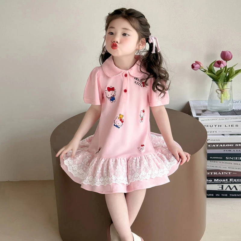 【4.19万人喜欢】女童裙子夏2025新款女宝时尚洋气polo裙独特漂亮韩