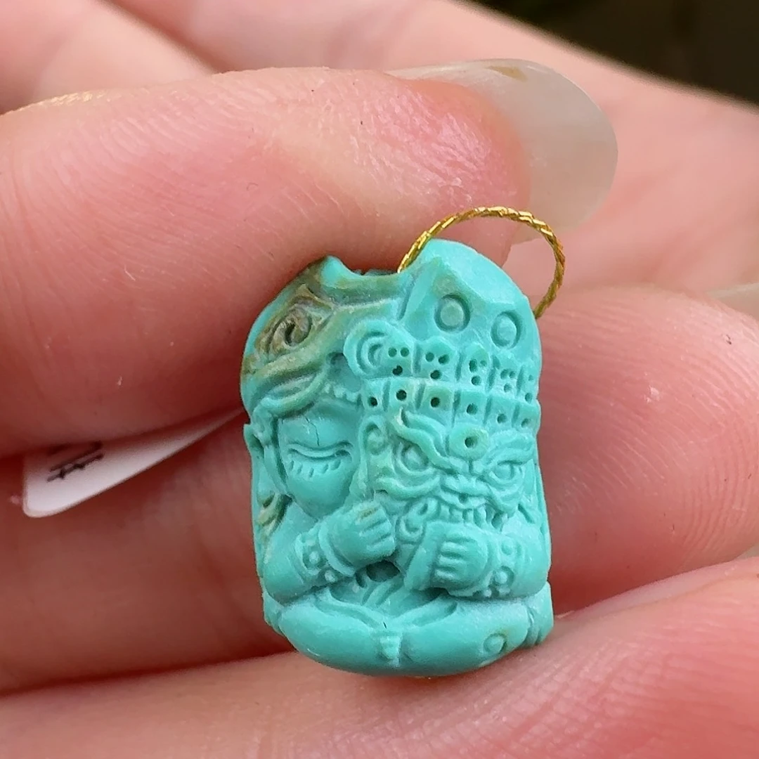 绿松石珠宝奇石未镶嵌